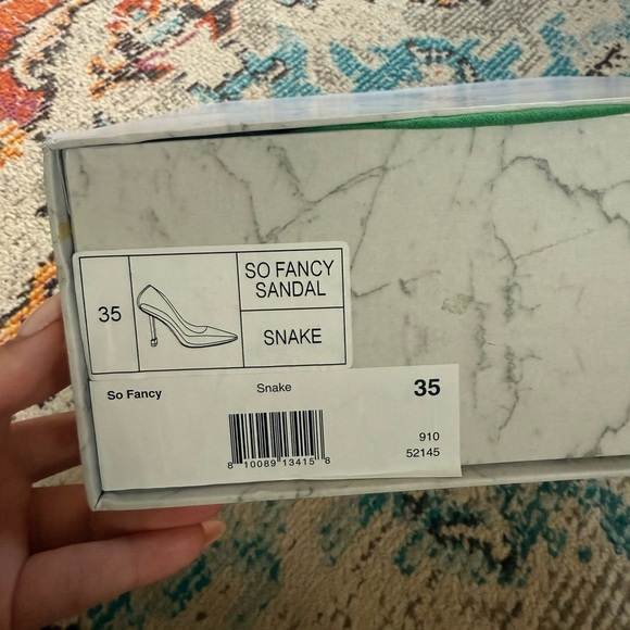 JESSICA RICH “SO FANCY” STILETTO 120 MM | SNAKESKIN - Picture 10 of 11